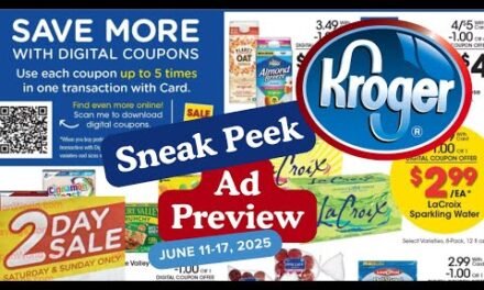 *Sneak Peek* Kroger Ad Preview for 6/11-6/17 | 2 Day Sale, New Weekly Digitals, 5x Digitals, & MORE