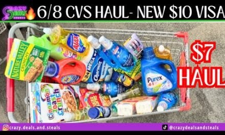 🔥6/8 CVS HAUL👏 LAUNDRY STOCK UP, FOOD, ORAL CARE‼️6/8 CVS Couponing #cvsdeals #cvshaul
