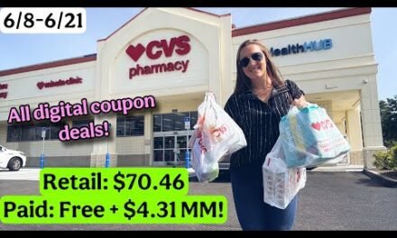 CVS Haul- ALL FREE Using Digital Coupons! 6/8-6/21. Easy beginner coupon deals