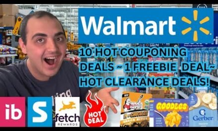 HOT NEW FREEBIE DEAL AT WALMART ~ 10 HOT WALMART COUPONING DEALS ~ HOT CLEARANCE FINDS ~ JUNE 2025