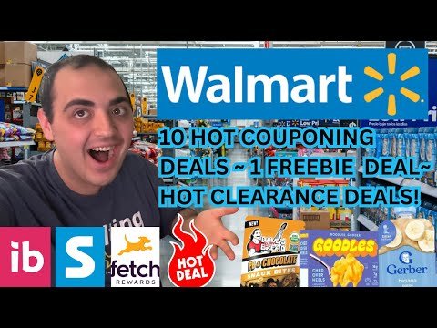 HOT NEW FREEBIE DEAL AT WALMART ~ 10 HOT WALMART COUPONING DEALS ~ HOT CLEARANCE FINDS ~ JUNE 2025