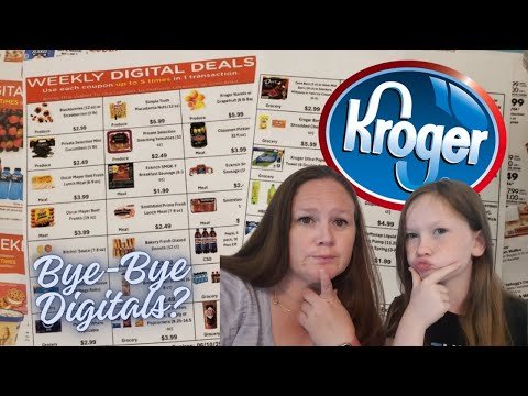 Couponing Chat: Kroger Making Digitals into PAPER COUPONS??? | What is happening & thoughts