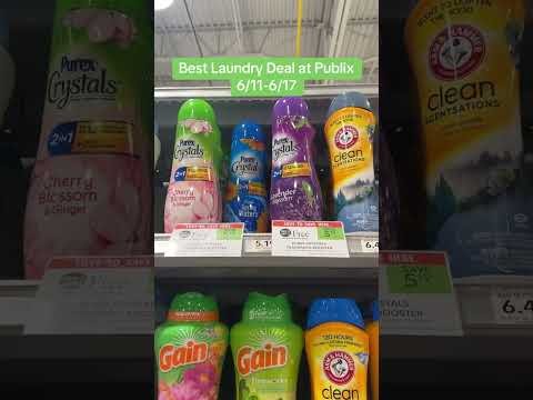🧺 Don’t sleep on the Purex Laundry deals at Publix this week (6/11–6/17)! Save big