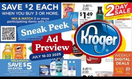 *SNEAK PEEK* Kroger Ad Preview for 7/16-7/22 | MEGA SALE, Personal Care Event, & MORE