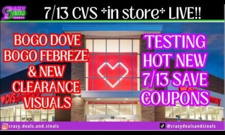 7/13 CVS *in store* LIVE!!! Testing NEW 7/13 SAVE COUPONS! 7/13 CVS Couponing & Haul #cvsdeals