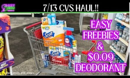 🔥7/13 CVS HAUL👏 FREEBIES & MONEYMAKERS & & $0.09 DEODORANT($3/$15 CRT) ‼️ #cvsdeals #cvshaul