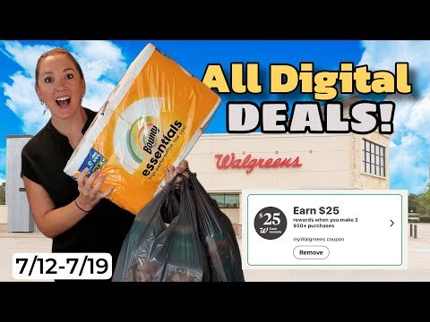 Walgreens Haul- CHEAP Diapers & Laundry Products! Save 53%! 7/13-19/25