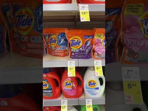 Runnn deal on laundry products at Walgreens! Score Tide, Downy, Bounce for $2.99 each! Link in bio
