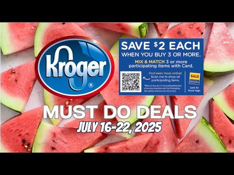 *MEGA SALE* Kroger MUST DO Deals for 7/16-7/22 | Spend $15 Save $5 Instantly Personal Care Event