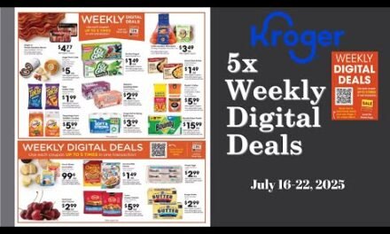Kroger WEEKLY DIGITAL Coupons Deals from 7/16-7/22 | Match-ups & HOT Deals!