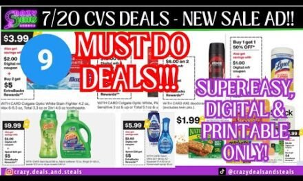 🔥7/20 CVS 9 MUST DO DEALS🎉NO CRT’S & NO PAPER COUPONS! + SUPER EASY DEALS  #cvsdeals