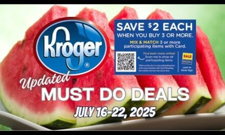 *FREEBIE ALERT* Kroger UPDATED Must Do Deals for 7/16-7/22 | MEGA SALE, Weekly Digitals, & MORE