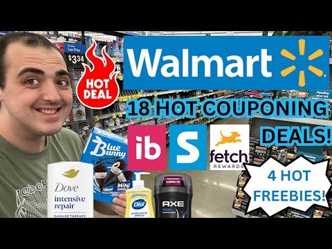 4 HOT FREEBIES AT WALMART! ~ 18 HOT WALMART COUPONING DEALS! ~ JULY 2025