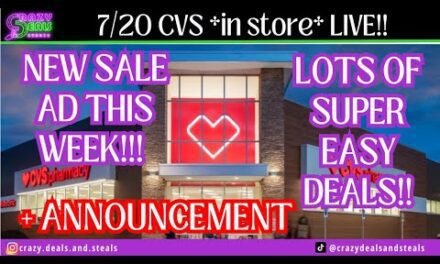 7/20 CVS *in store* LIVE! NEW CVS Sale Ad Starts TODAY! Super Easy CVS Deals + Announcement