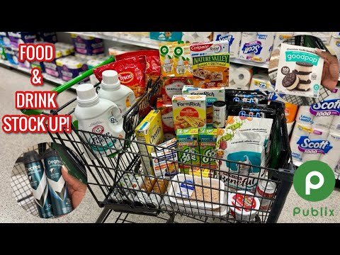 Publix Free & Cheap Grocery Couponing Deals & Haul| EASY FREEBIES!! STOCK UP🔥|  7/2-7/8 or 7/3-7/9