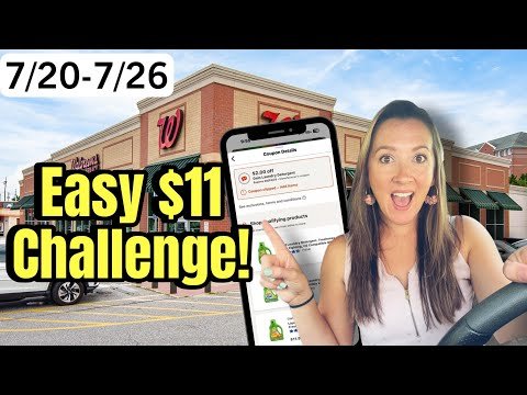 Walgreens Haul- Easy Beginner $11 Challenge! | MM Booster Scenario! 7/20-26/25