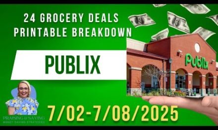 🔥 Publix Deals 7/02–7/08 | 80% Savings on Tide, Air Wick, Colgate & More! 💸 Couponing Haul Breakdown