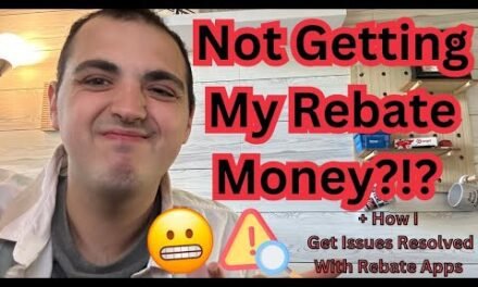 NOT GETTING MY REBATE MONEY?!? ~ WHAT I DO TO GET REBATE APP ISSUES RESOLVED