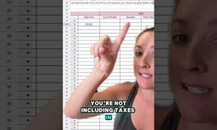 β¨using my digital budget spreadsheet on your phone!