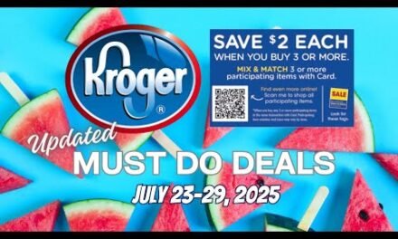 *MORE MEGA* Kroger UPDATED Must Do Deals for 7/23-7/29 | Mega, Weekly Digital, Personal Care, & MORE