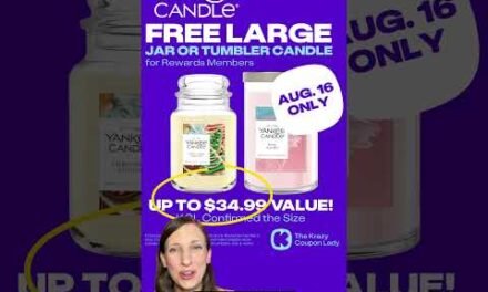 Free Candle at Yankee Candle on Aug. 16