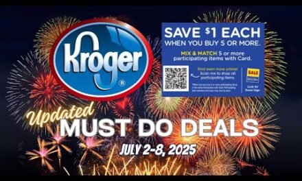 *THURS ONLY* Kroger UPDATED Must Do Deals for 7/2-7/8 | MEGA SALE, Weekly Digitals, & MORE