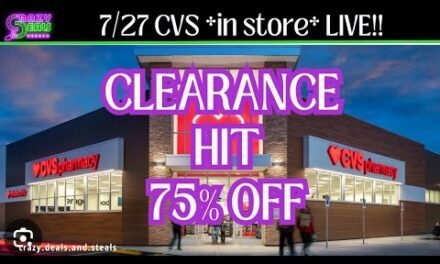 7/27 CVS *in store* LIVE!!! 7/27 CVS Deals & Couponing This Week👏