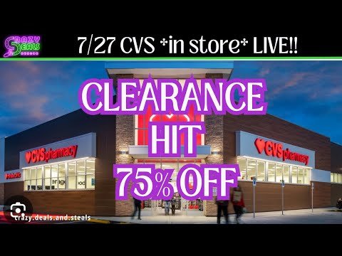 7/27 CVS *in store* LIVE!!! 7/27 CVS Deals & Couponing This Week👏