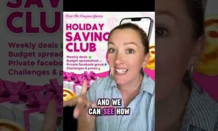 Save smarter and have a stress-free holiday season with my Holiday Savings Club 💰 Link in bio or