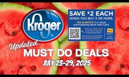 *RUN!* Kroger UPDATED Must Do Deals for 7/23-7/29 | MEGA SALE ENDS SOON + MORE
