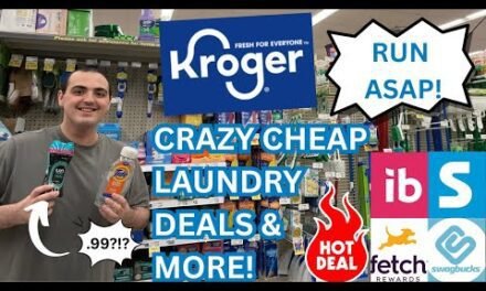 *RUN TO KROGER ASAP!* ~ CRAZY CHEAP LAUNDRY PRODUCTS & MORE AT KROGER! ~ 07/28/25 – 07/29/25
