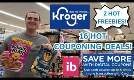 16 HOT KROGER COUPONING DEALS! ~ 2 HOT FREEBIES AT KROGER! ~ AWESOME NEW SALE! ~ 07/30/25 – 08/04/25