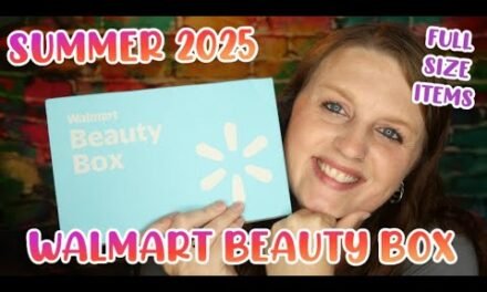 Walmart Beauty Box Unboxing || Summer 2025 || Full Size Items || Travel Size Items || Love My Box