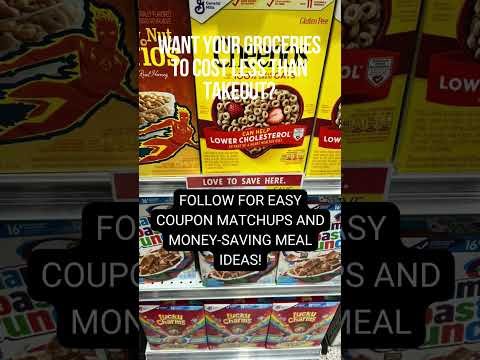 Follow for easy coupon matchups