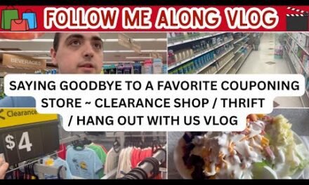 SAYING GOODBYE TO A FAVORITE COUPONING STORE! ~ CLEARANCE SHOP / THRIFT / HANG OUT W/ US VLOG