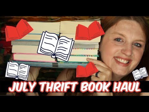 July Book Haul || Bargain Store Book Finds || Awesome Thrift Store Finds || Book Haul