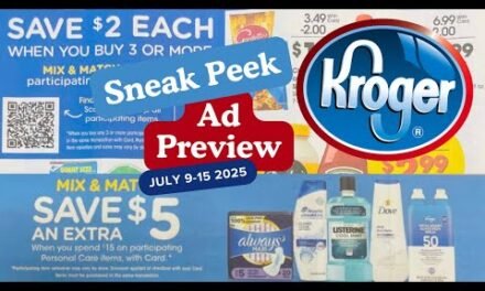 *NEW MEGA* Kroger SNEAK PEEK Ad Preview for 7/9-7/15 | NEW Buy 3 Save $2 Each MEGA SALE & MORE