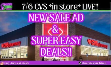 7/6 CVS *in store* LIVE!! NEW CVS SALE AD STARTS + SUPER EASY CVS DEALS THIS WEEK! 7/6 CVS HAUL