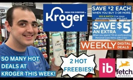 2 HOT FREEBIES AT KROGER! ~ SO MANY HOT KROGER DEALS THIS WEEK! ~ NEW MEGA / INSTANT SAVINGS / MORE!