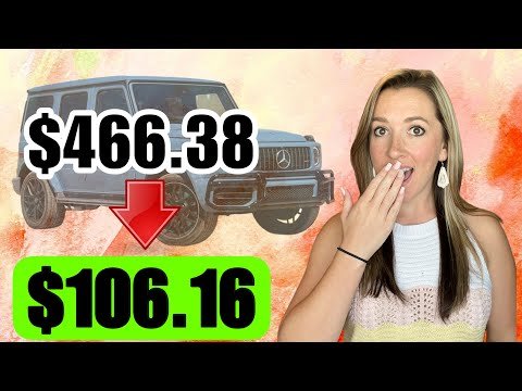 How to Save 75% on Your Car Payment!