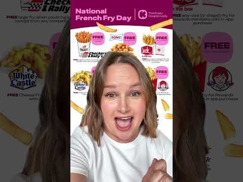 15+ FREEBIES for National Fry Day on July 11