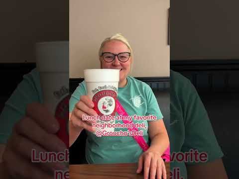 Lunch date at my favorite deli. What is your favorite order at Groucho’s?#lunchdate  #GrouchosDeli