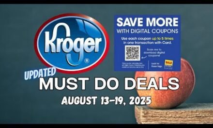 *NEW REBATE* Kroger UPDATED Must Do Deals for 8/13-8/19 | Return to Routine Rebate + MORE