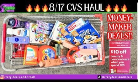 👏8/17 CVS Haul = HUGE SAVINGS!!! (4) EPIC BEAUTY DEALS + FREEBIES🔥8/17 CVS Couponing