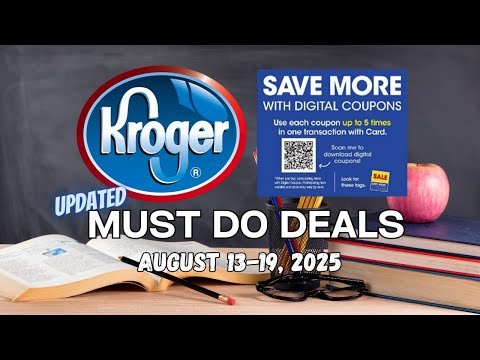 *3 FREEBIES* Kroger UPDATED Must Do Deals for 8/13-8/19 | FREE Snack Bars, Mac & Cheese, & Deodorant
