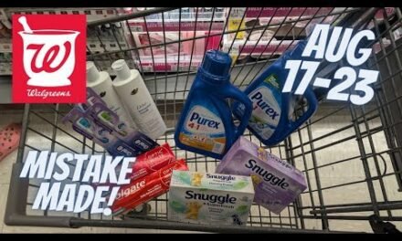 *My Mistake!* Walgreens MUST DO Haul for 8/17-8/23 | Oral Care, Shampoo, & Laundry Products