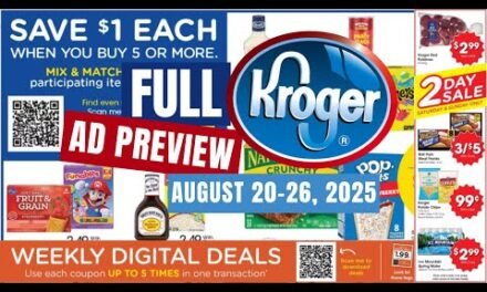 *FULL AD* Kroger Ad Preview for 8/20-8/26 | MEGA SALE, Buy 2 Save $10, NEW 2 Day Sale, & MORE
