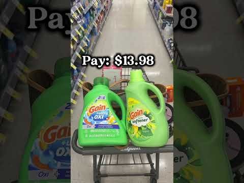 50% off GAIN DEAL at Walgreens! 8/17-8/23/25 #walgreensdeals #laundrydeal #gaindeal