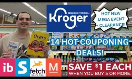 *HOT NEW KROGER MEGA EVENT / CLEARANCE!* ~ 14 HOT KROGER COUPONING DEALS / MORE ~ 08/20 – 08/26/25