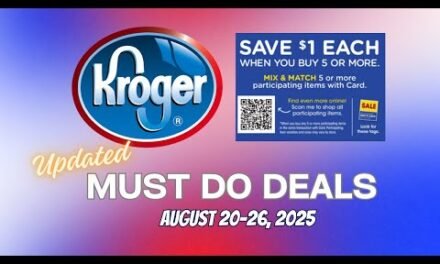 *FREEBIE* Kroger UPDATED Must Do Deals for 8/20-8/26 | MEGA SALE, Weekly Digitals, & MORE